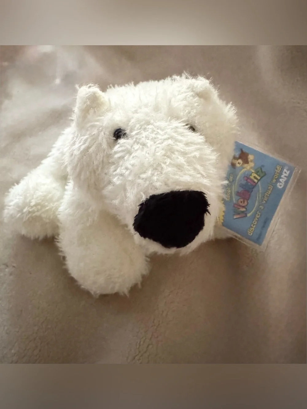 Vintage Ganz Webkinz Polar Bear NWT (HM116) Active